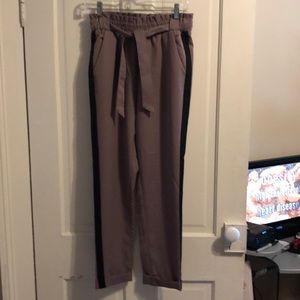 Beautiful paper bag waist pants by Hyfve size sm